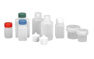 Assorted Nalgene travel containers