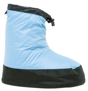 Western Mountaineering down booties