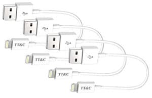 Mini iPhone charging cords