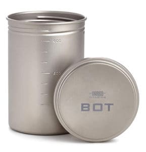 vargo titanium bot cold soaking container